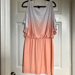 Moda International Dress Peach Ombré